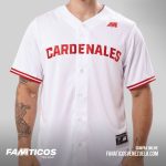 Jersey Oficial Cardenales De Lara Home Club - Blanco