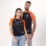 Franelas Aguilas Del Zulia Colección New Arrival  Color Negro/ Naranja - Imagen 2