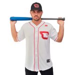Jersey Oficial Cardenales De Lara Blanca 2023-2024