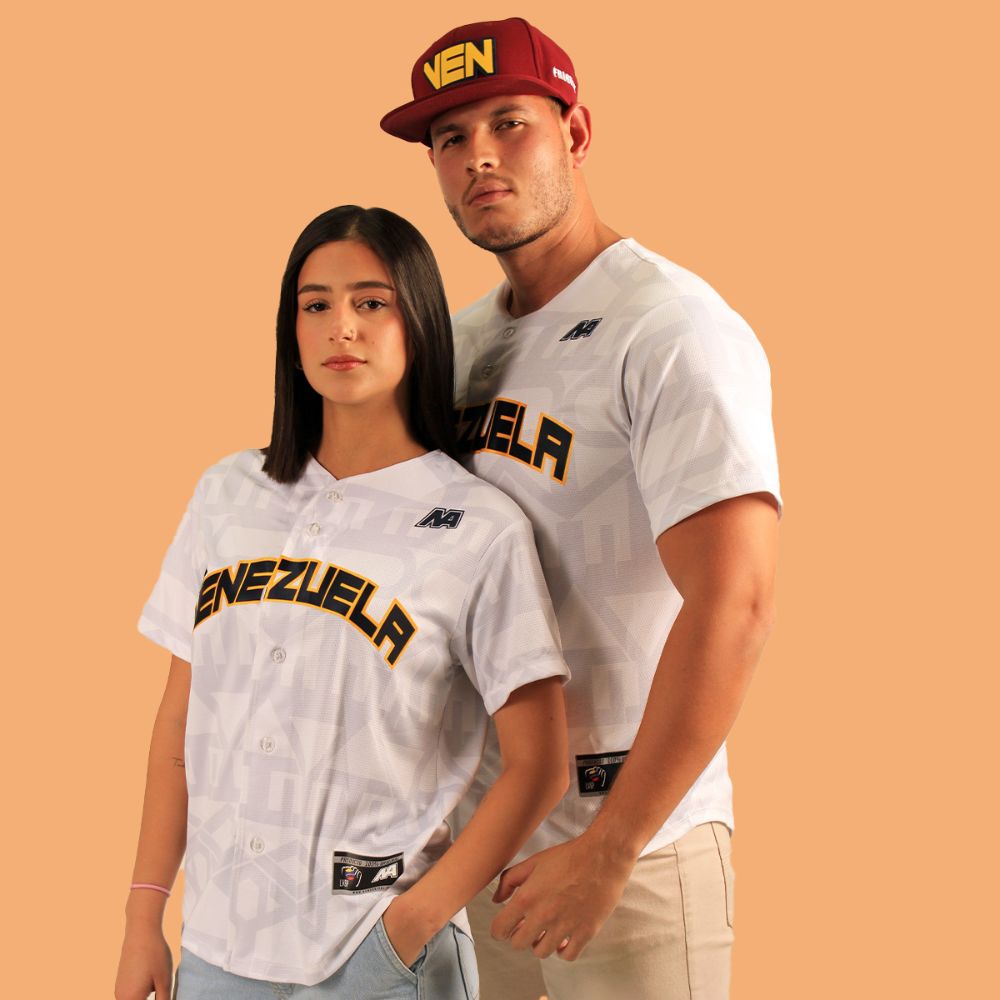 2 Jersey Venezuela Serie del Caribe Mexicali 2025 color Blanco - Imagen 1