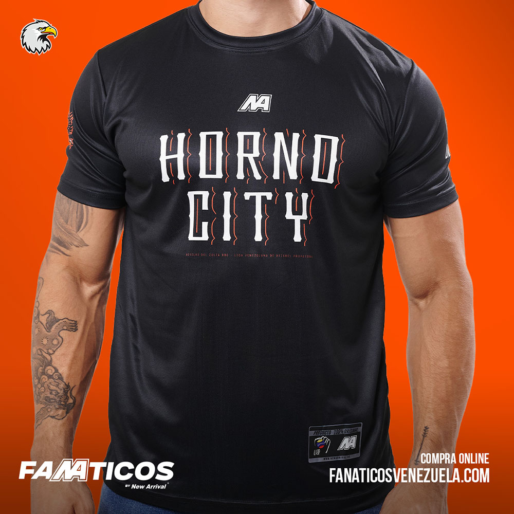 hc-01-woo Franela Oficial Águilas del Zulia HORNO CITY - Imagen 1
