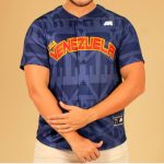 Jersey Venezuela Serie del Caribe  Mexicali 2025 color Azul - Imagen 2