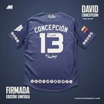 Jersey de Colección David Concepción 80 años Edición Limitada Firmada - Imagen 4