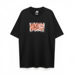 Franela oversize Coleccion Urban sport Hustle Black