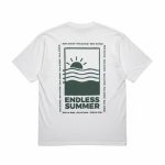 Franela oversize Coleccion Urban sport Endless Summer White - Imagen 2