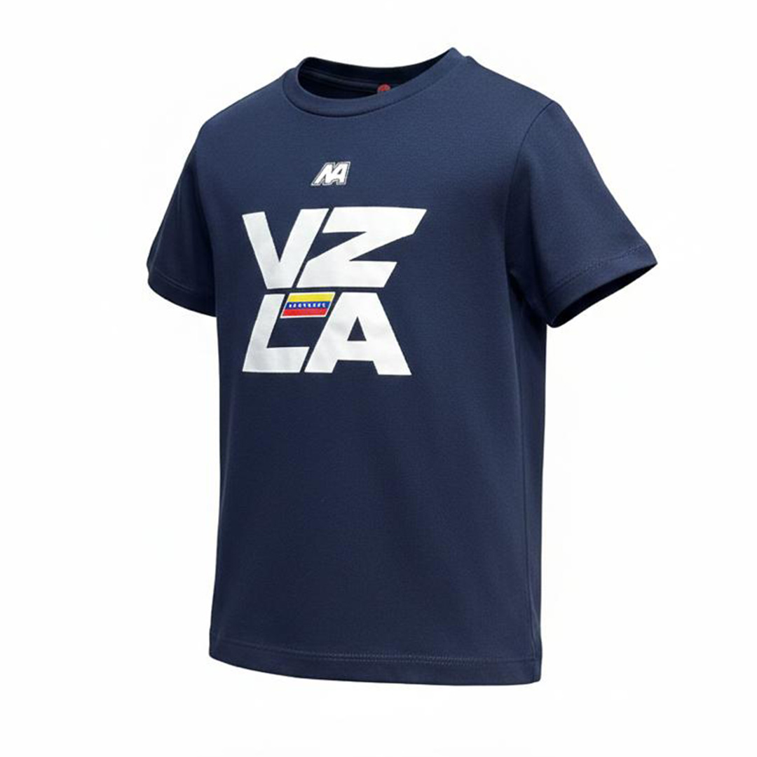 na24 Franela de niño colección VZLA Navy - Imagen 1
