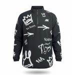 Cortavientos colección Kite Crown Black / Withe
