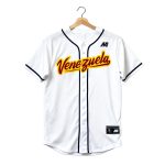 Jersey Venezuela Clasico Mundial Blanca Version New Arrival