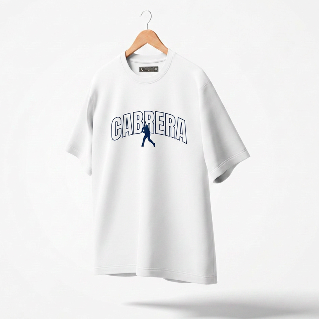 produc Franela Miguel Cabrera C24 by New Arrival - White - Imagen 1
