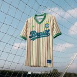 Franela de Brazil Mundial de Futbol Version New Arrival